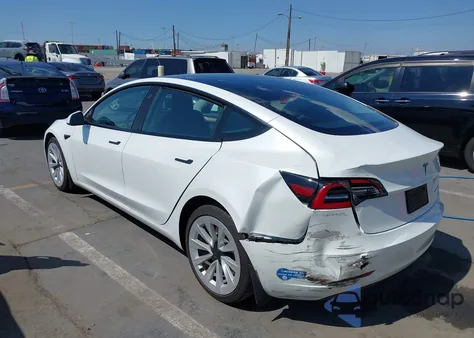 2021 Tesla Model 3 Long Range Dual Motor All-Wheel Drive from USA, damaged, VIN 5YJ3E1EB5MF015406